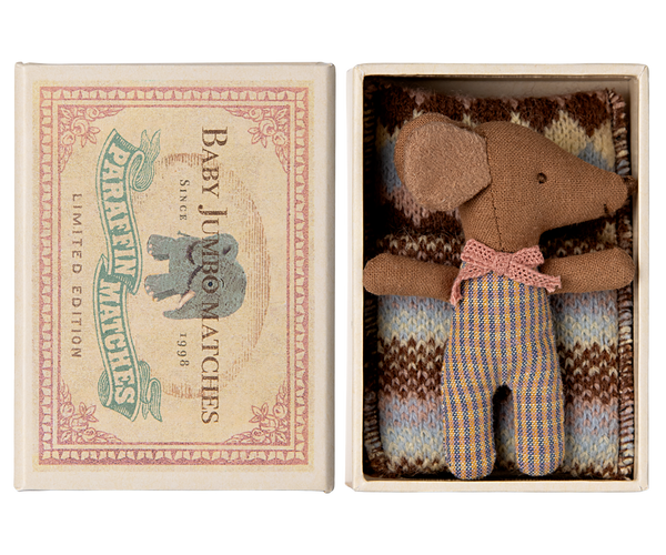 Maileg Sleepy/Wakey Mouse - Pink
