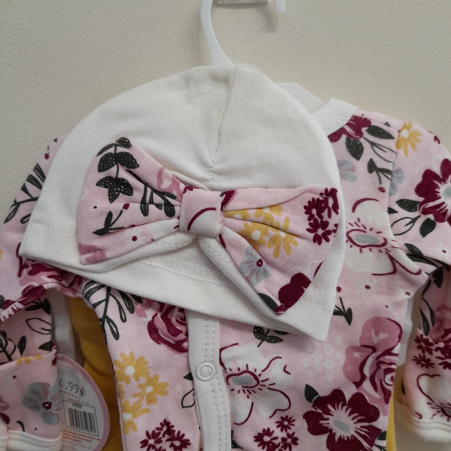 Babywear 'Tiny baby' 5 Piece Set, Floral
