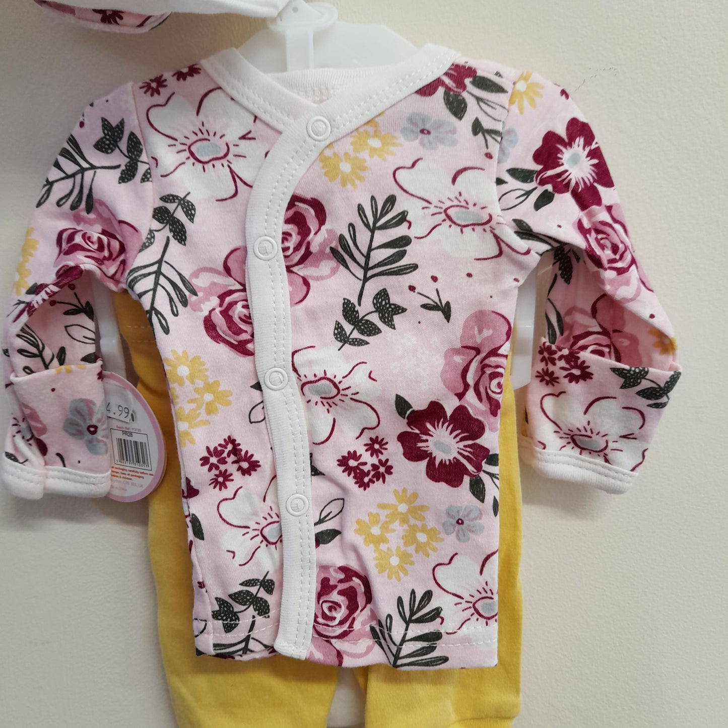 Babywear 'Tiny baby' 5 Piece Set, Floral