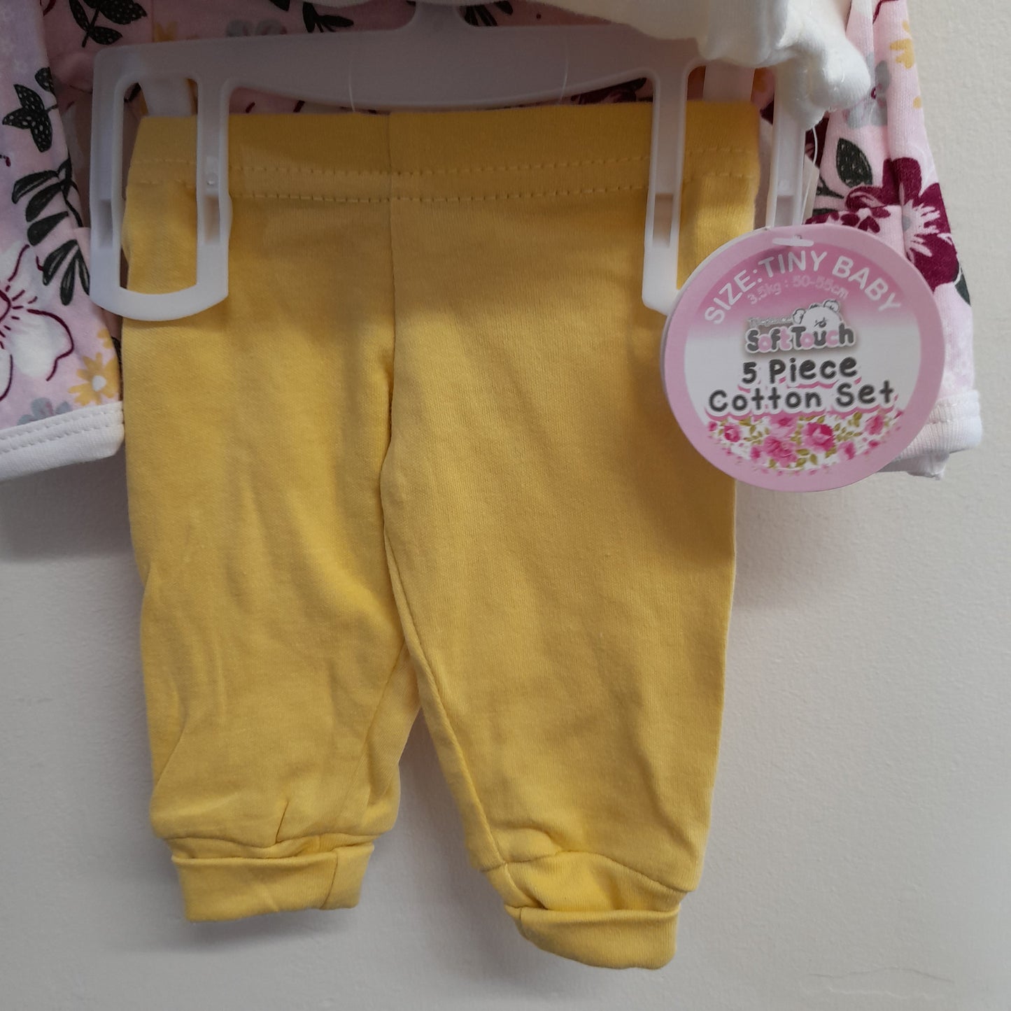 Babywear 'Tiny baby' 5 Piece Set, Floral