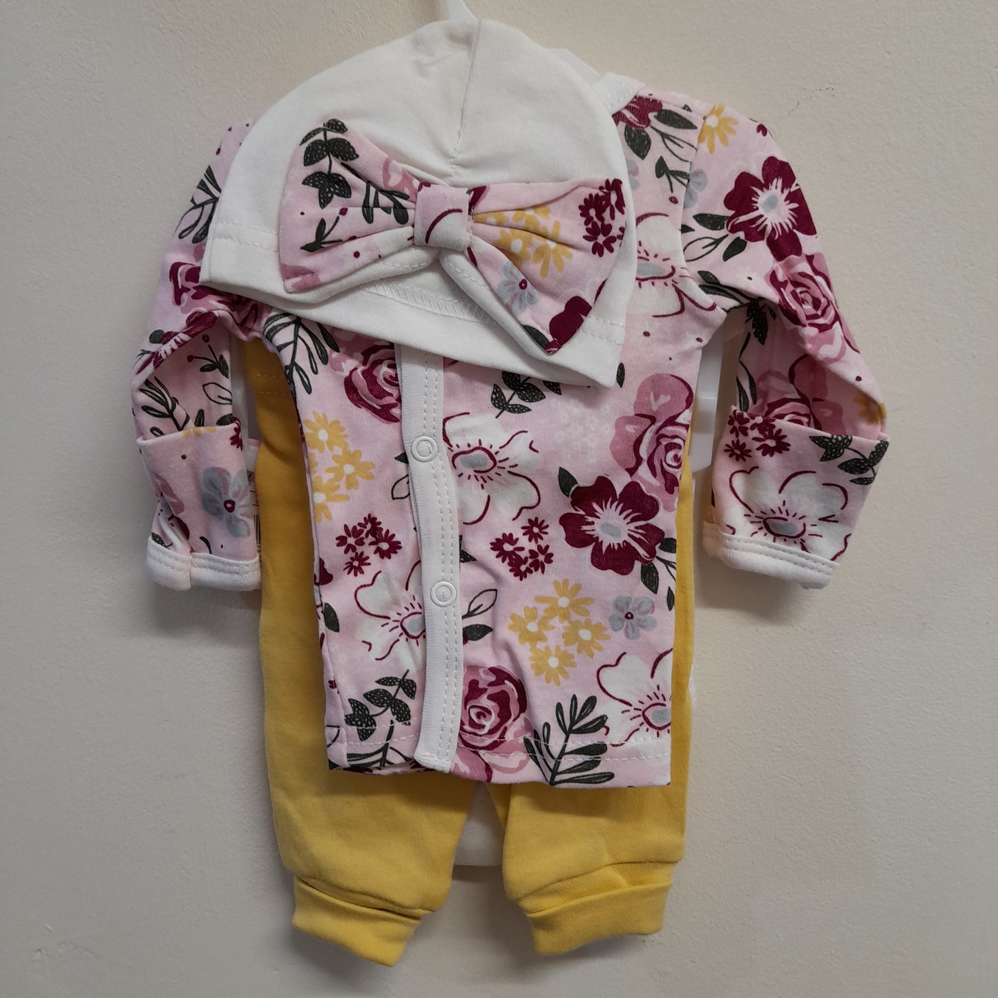 Babywear 'Tiny baby' 5 Piece Set, Floral