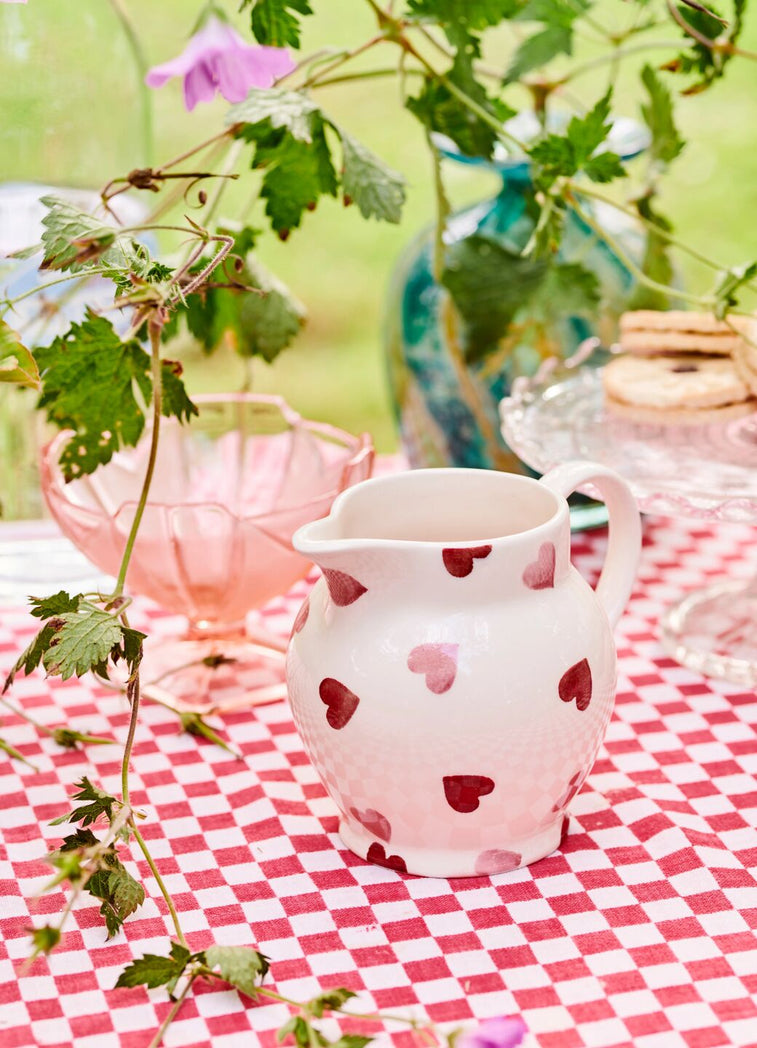 Emma Bridgewater Pink Hearts ½ Pint Jug
