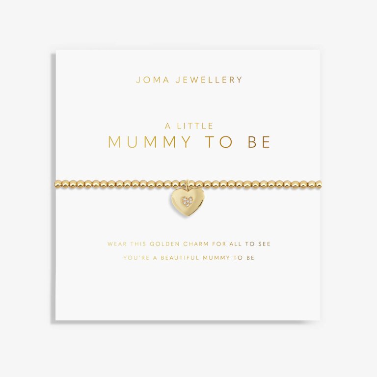 Joma A Little Mummy to be Bracelet, Gold-Plated