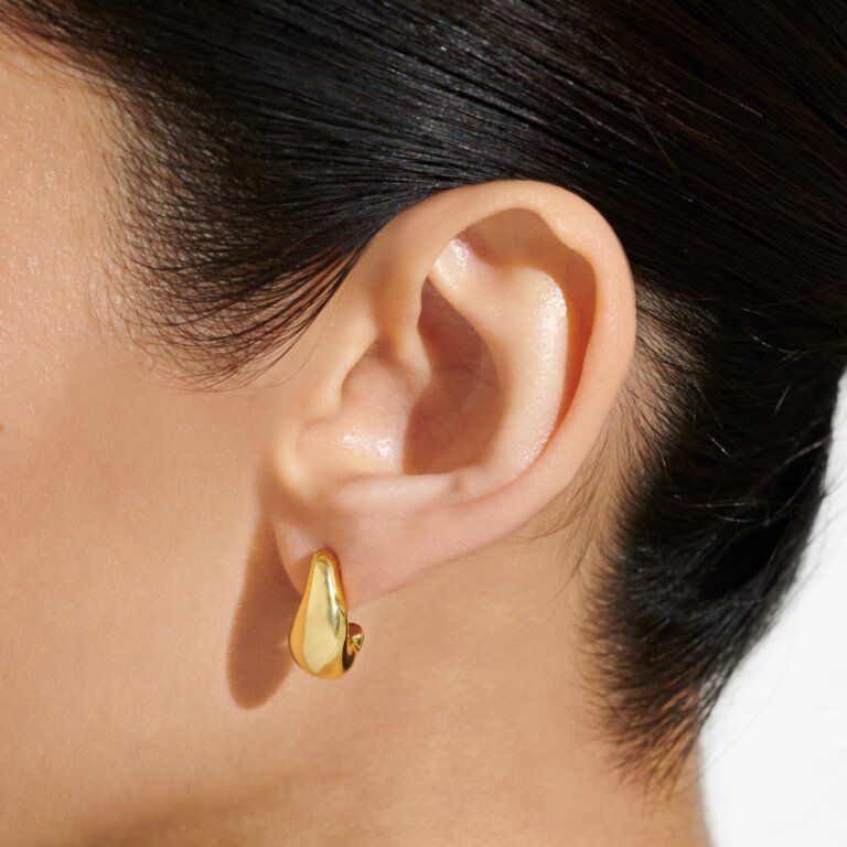 Joma Soul Shine Droplet Earrings, Gold-Plated