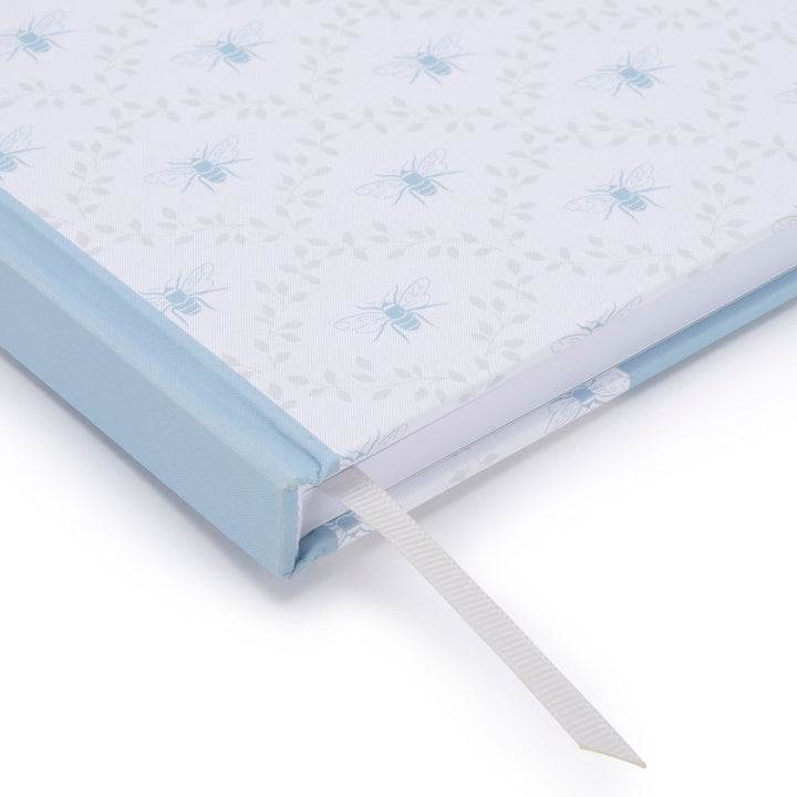 Sophie Allport 'Bees & Leaves' A5 Fabric Covered Notebook