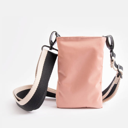 Caroline Gardner Casual Padded Phone Bag, Pink