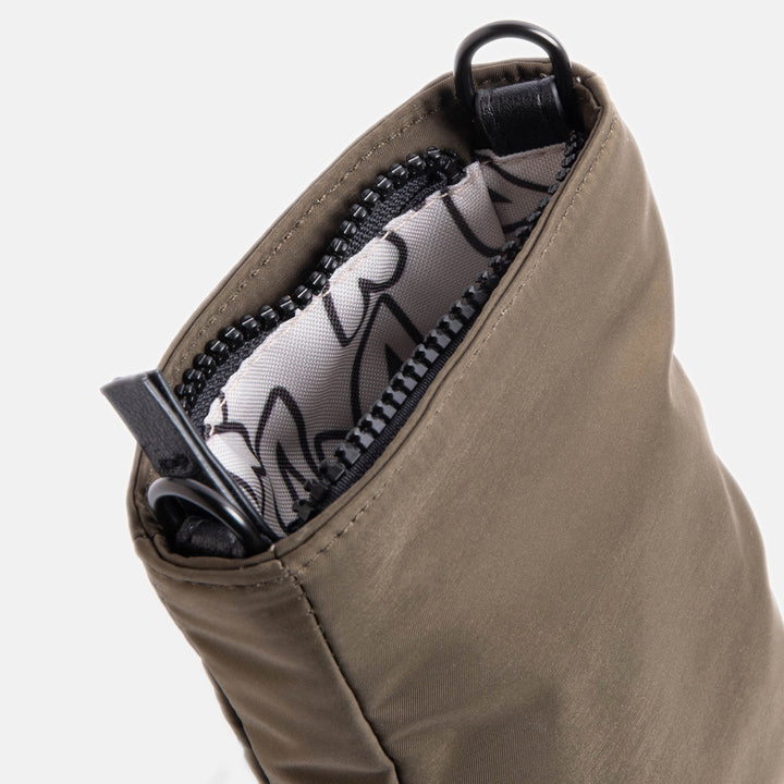Caroline Gardner Casual Padded Phone Bag, Khaki