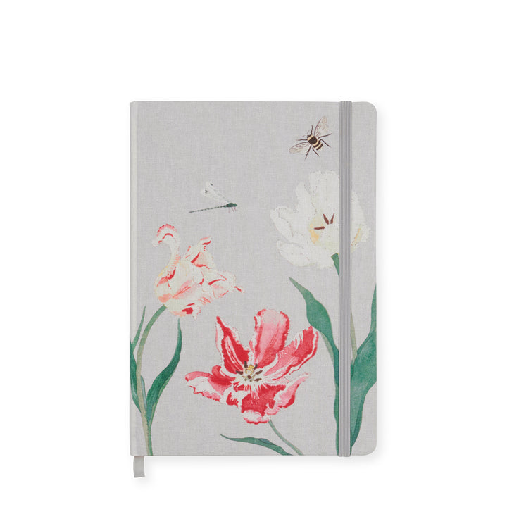 Sophie Allport 'Tulips' Fabric Covered A5 Notebook