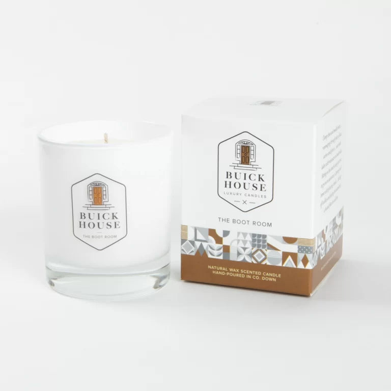 Buick House 'The Boot Room' Regular Candle, 220g
