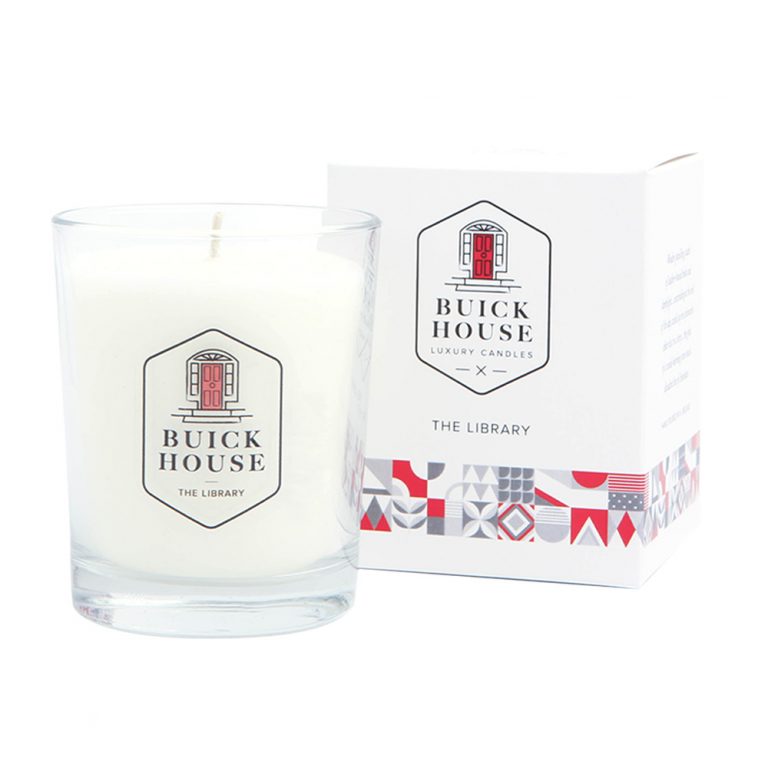 Buick House 'The Library' Regular Candle, 220g