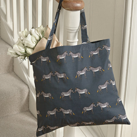 Sophie Allport Zebra Folding Shopping Bag