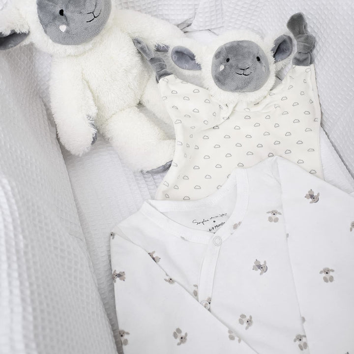 Sophie Allport Baby Sleepsuit, 12-18 months, Sheep