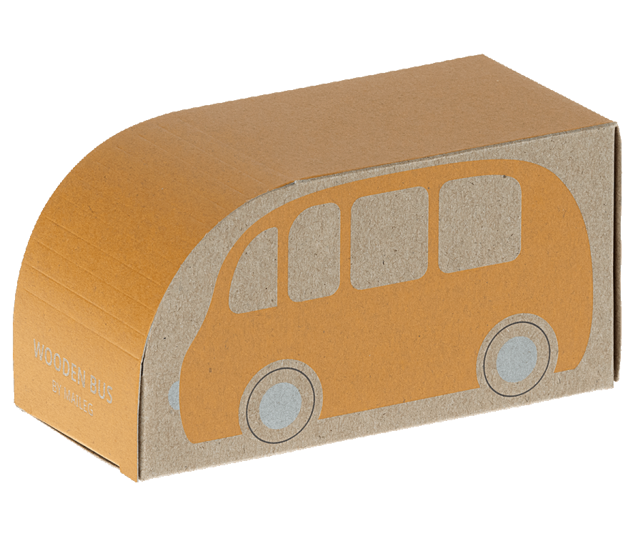 Maileg - Wooden Bus (Yellow)