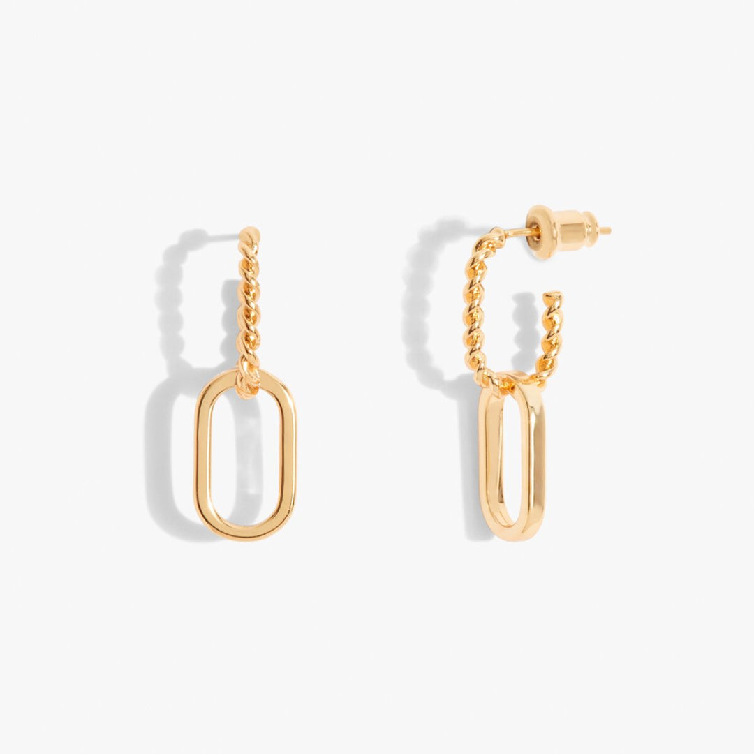 Joma Statement Gold Rope Earrings, Gold-Plated