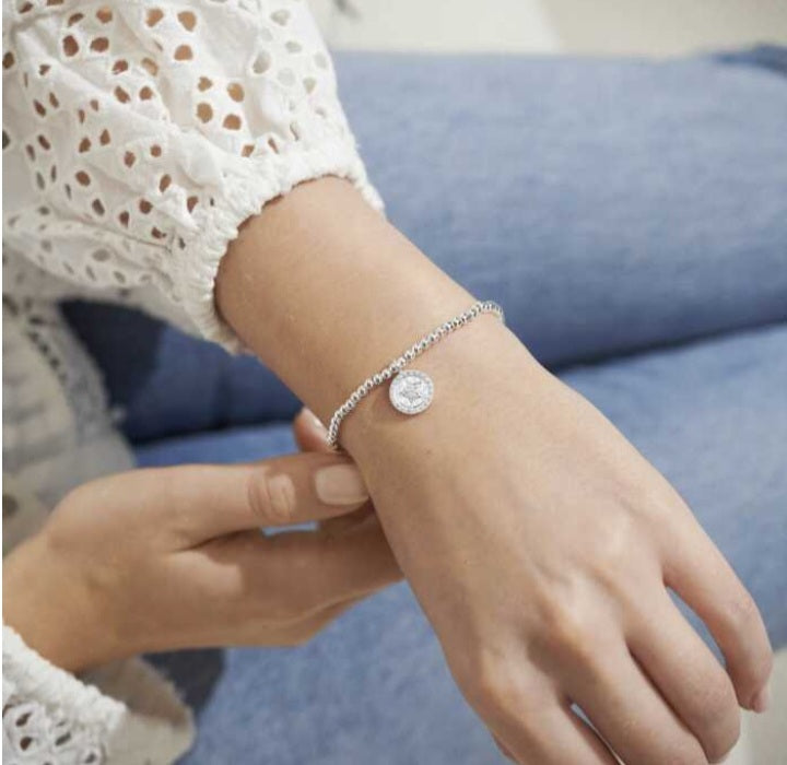 Joma A Little Good Luck Bracelet, Silver-plated