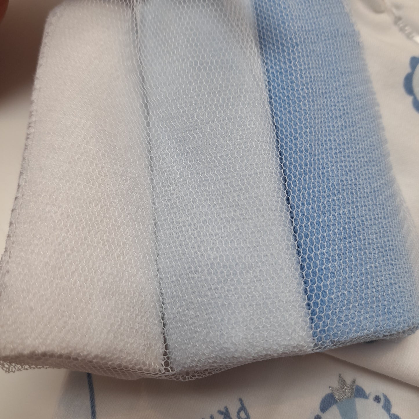 Babywear 'Little Prince' 8 Piece Set, White / Blue