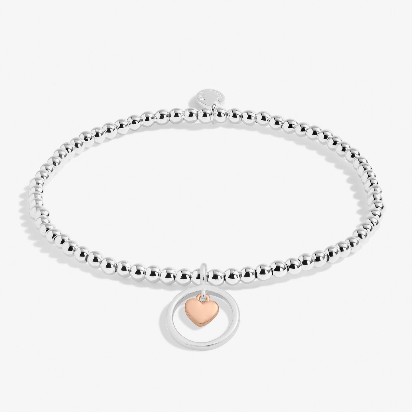 Joma Children's A Little Lovely Granddaughter Bracelet, Silver & Rose Gold-Plated