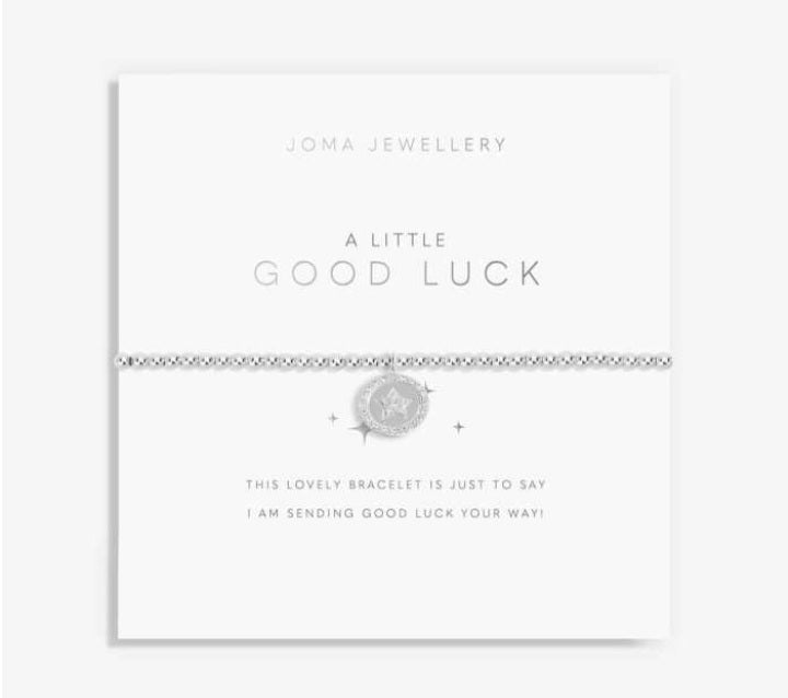 Joma A Little Good Luck Bracelet, Silver-plated