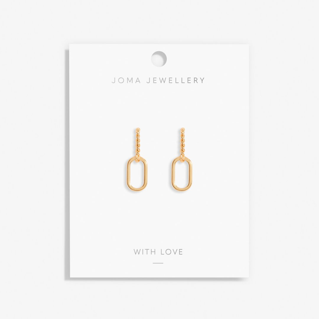 Joma Statement Gold Rope Earrings, Gold-Plated