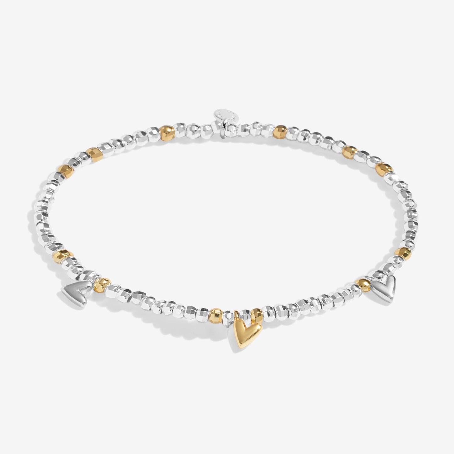 Joma Sparkle Confetti Love & Wishes Bracelet, Silver & Gold-Plated