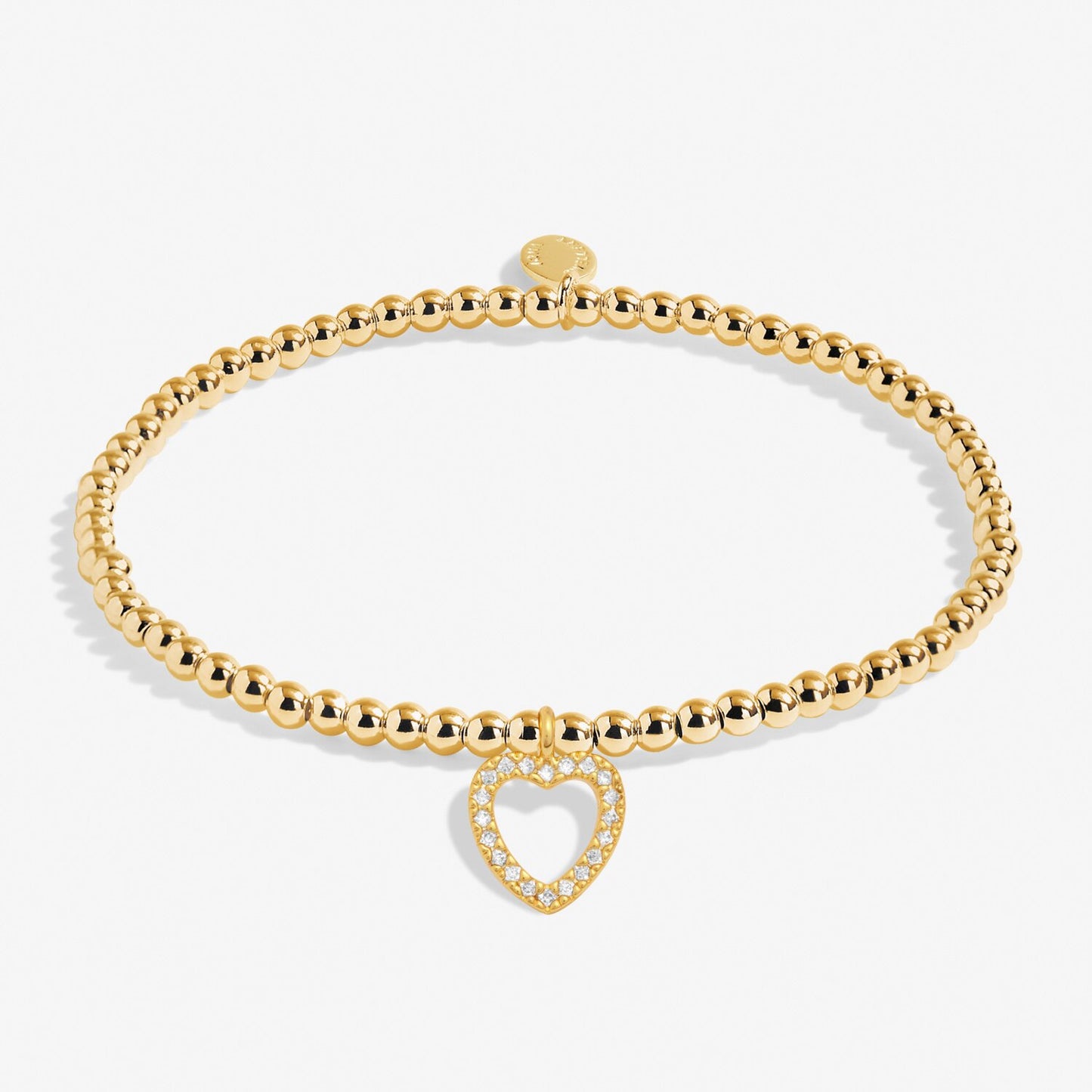 Joma A Little Happy 40th Birthday Bracelet, Gold-Plated
