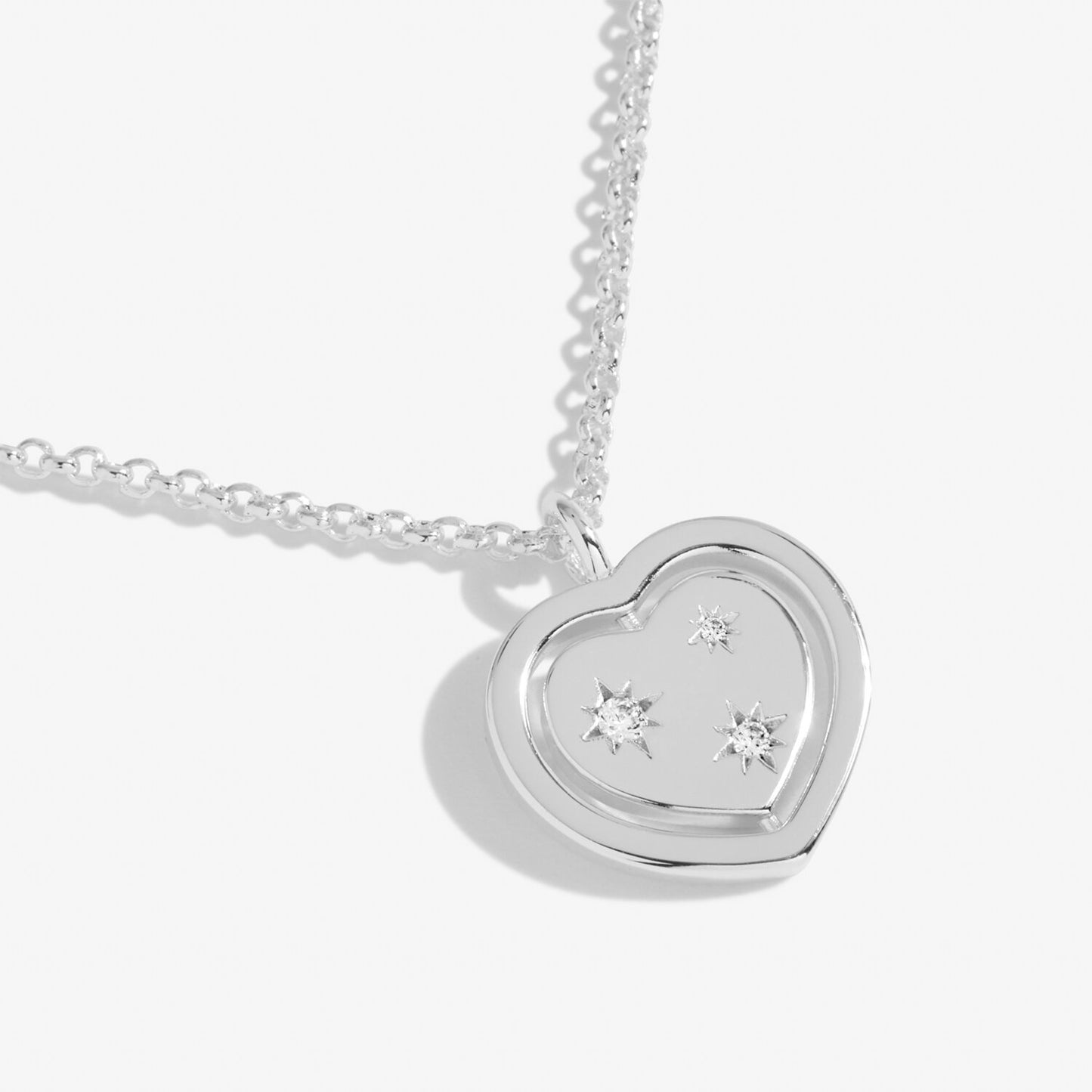 Joma Sentiment Spinners 'Friendship' Necklace, Silver-Plating