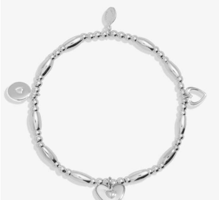 Joma 'Life's A Charm 21st Birthday Bracelet, Silver-plated, Boxed