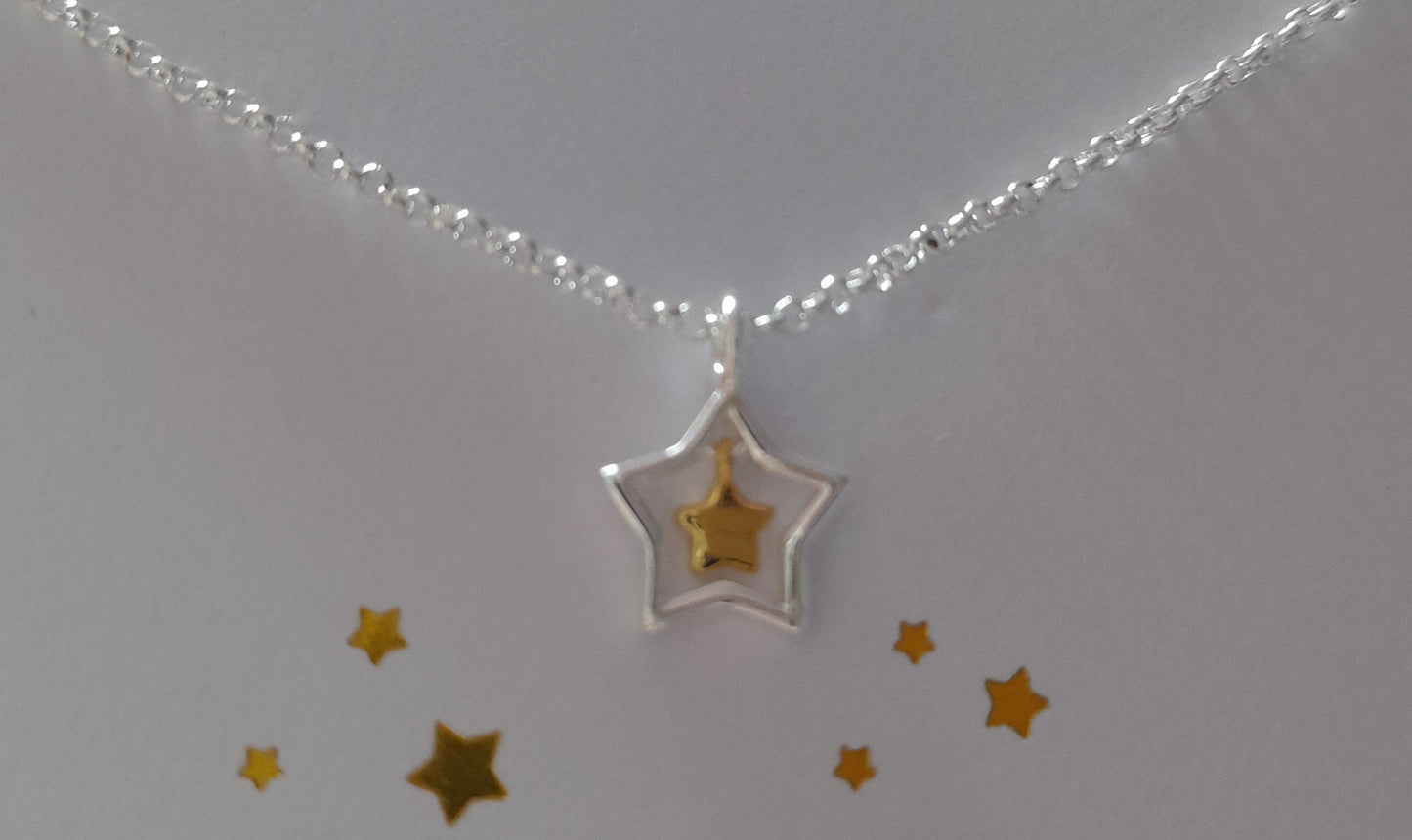 Joma A Little Someone Special Necklace, Silver-plated &Gold-Plated