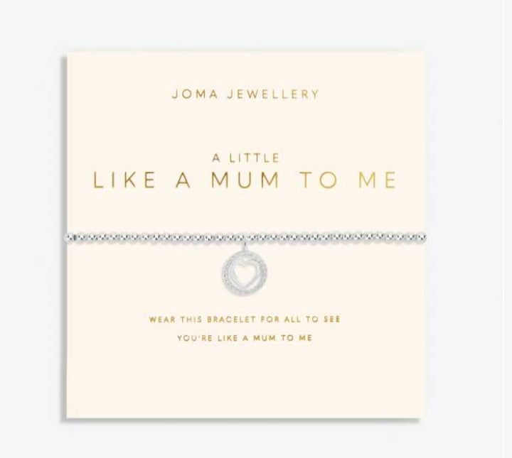 Joma A Little Like A Mum To Me Bracelet, Silver-plated