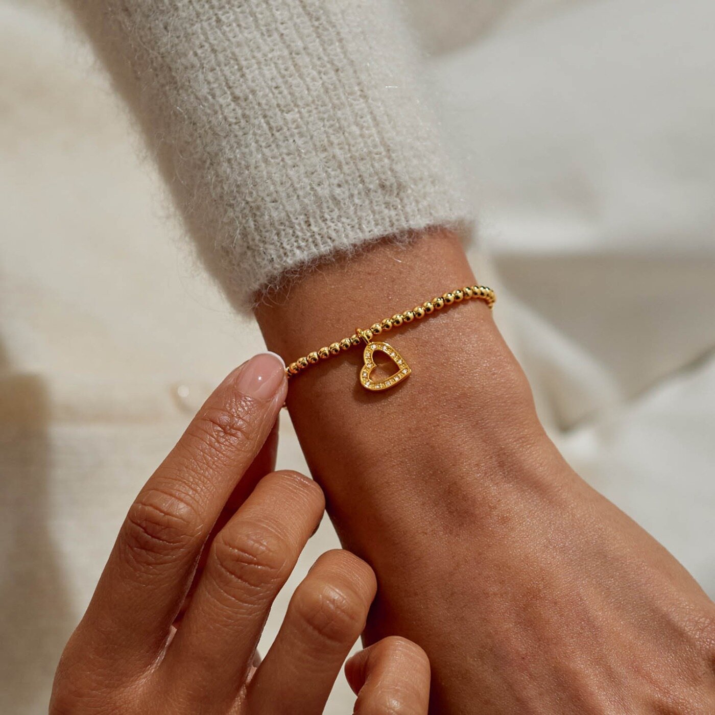 Joma A Little Happy Birthday Beautiful Bracelet,  Gold-Plated