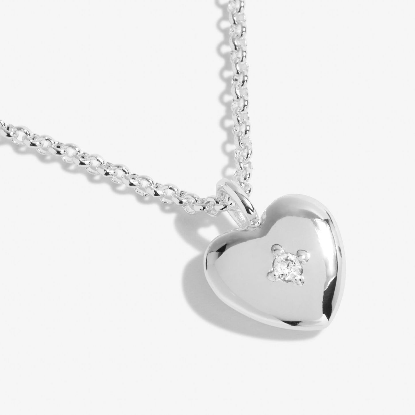 Joma A Little Happy Birthday Necklace, Silver-Plated