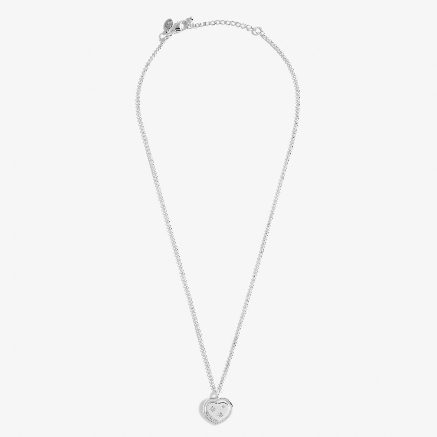 Joma Sentiment Spinners 'Friendship' Necklace, Silver-Plating
