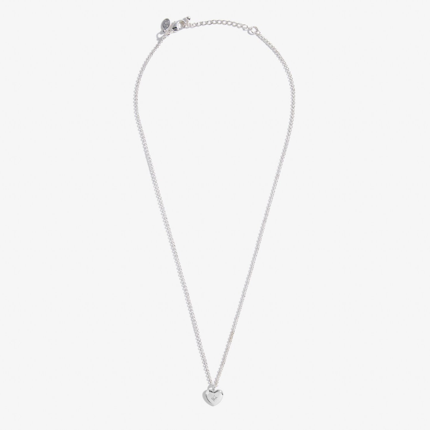 Joma A Little Happy Birthday Necklace, Silver-Plated