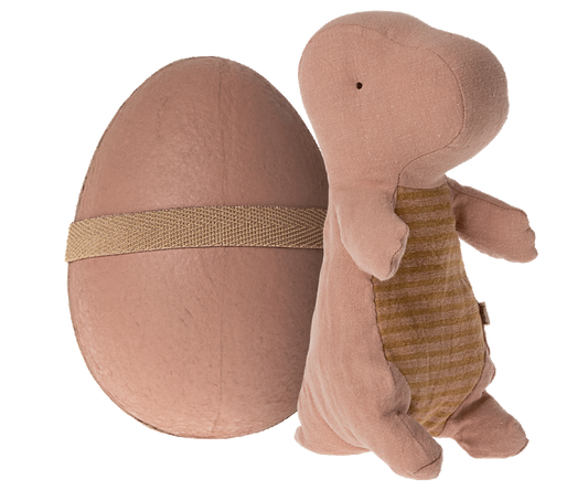Maileg - Gantosaurus In Egg, Small - Old Rose