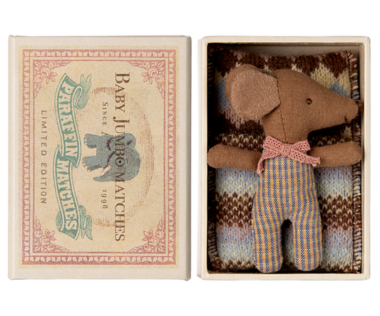 Maileg Sleepy/Wakey Mouse - Pink