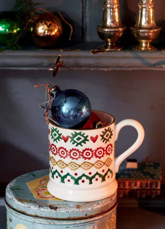 Emma Bridgewater 'Christmas Joy' ½ Pint Mug