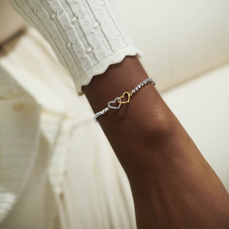 Joma A Little Wonderful Grandma Bracelet, Silver-plated and Gold-Plated