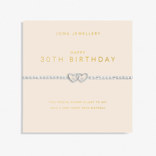 Joma Bracelet, Forever Yours - A Little 30th Birthday, Silver