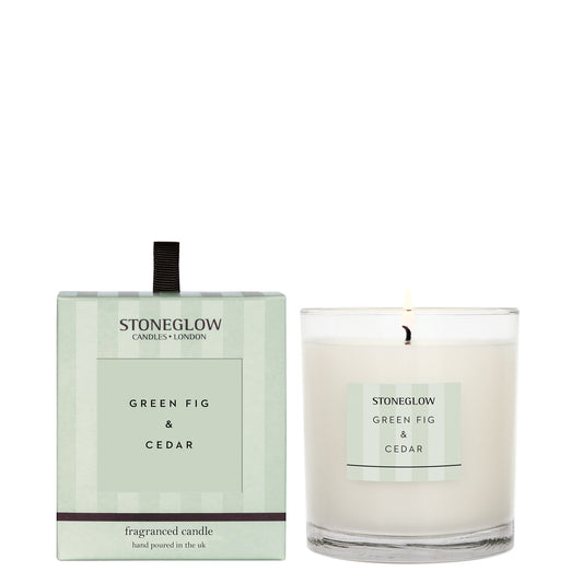 Stoneglow Green Fig & Cedar Candle