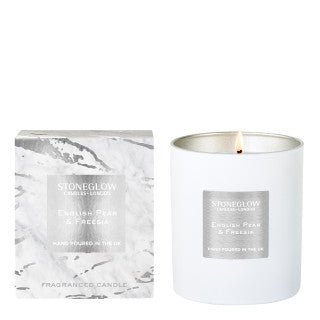 Stoneglow Luna English Pear & Freesia Tumbler Candle