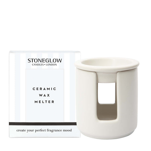 Stoneglow White Ceramic Wax Melter