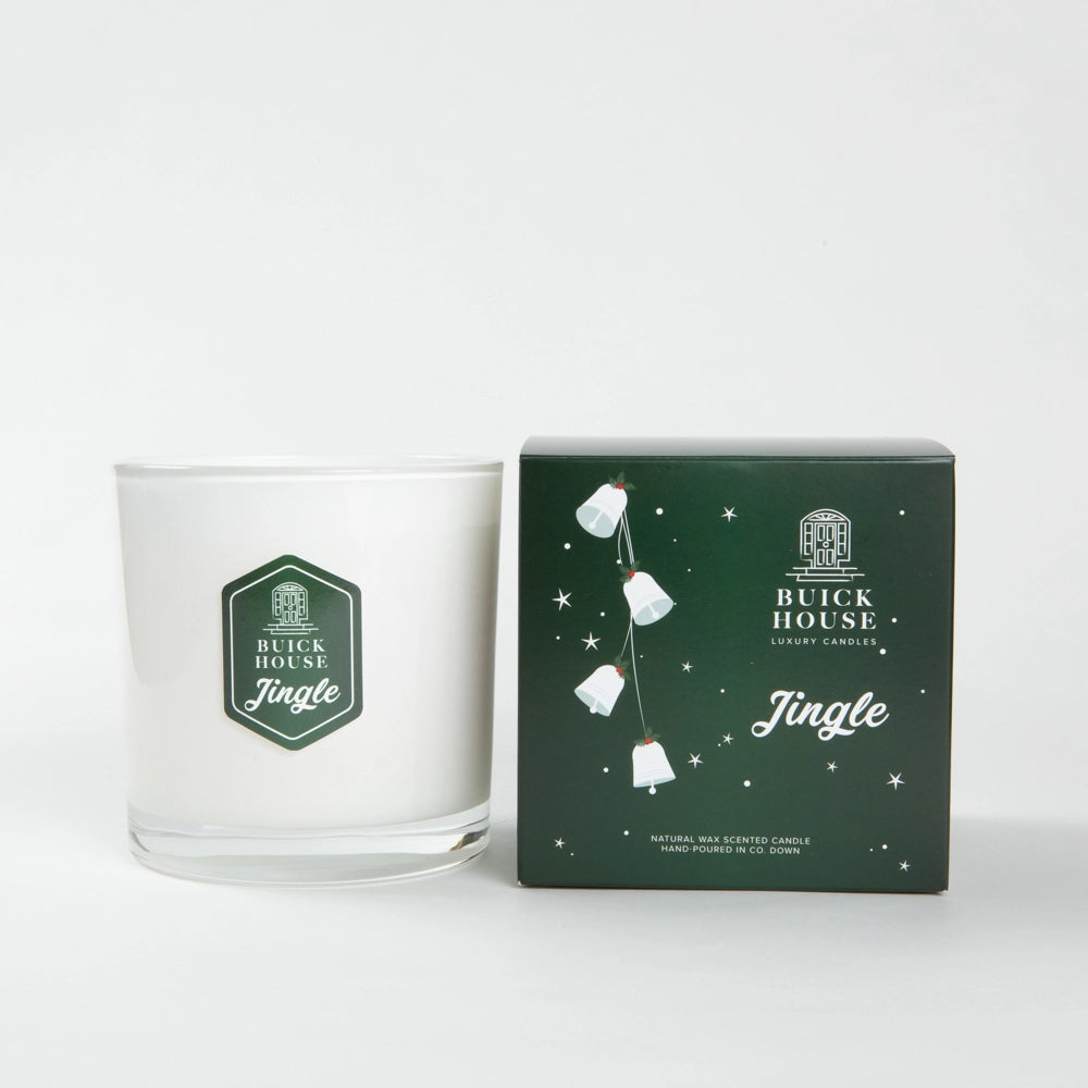 Buick House Christmas 'Jingle' Regular Candle, 220gms