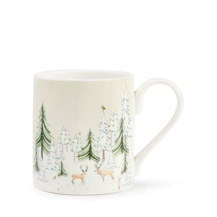 Sophie Allport Standard Mug, Christmas Stags Scene