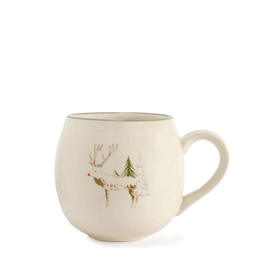 Sophie Allport Stoneware  Mug, Christmas Stags