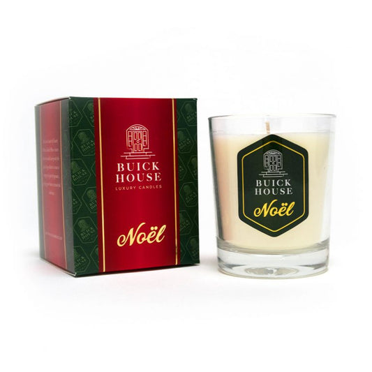 Buick House Christmas 'Noël' Regular Candle, 220g