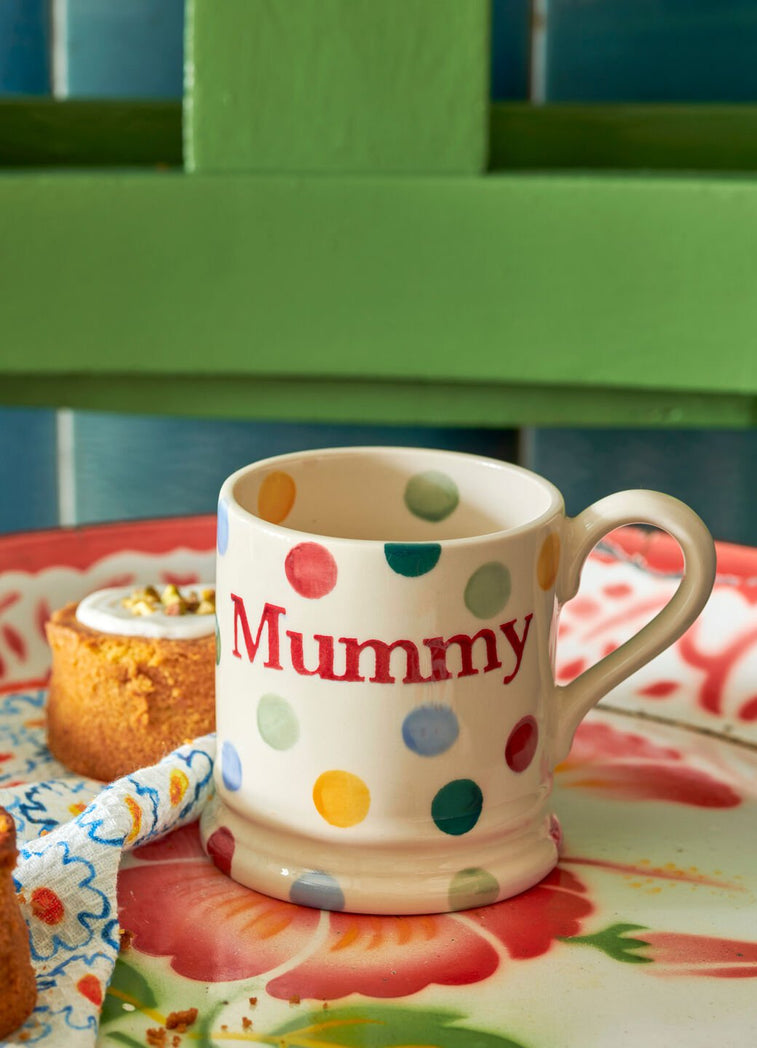 Emma Bridgewater Polka Dot Mummy ½ Pint Mug