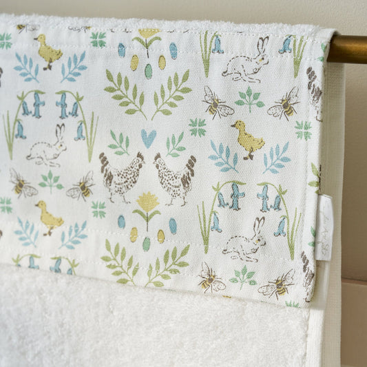 Sophie Allport - 'Spring Chicken' Roller Hand Towel