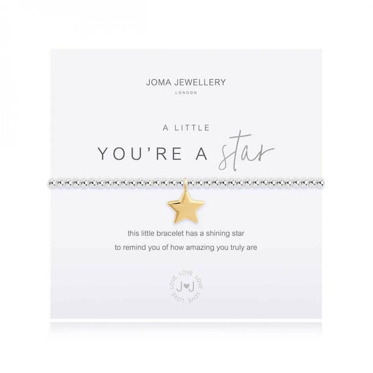 Joma A Little 'You're A Star' Bracelet,  Silver-plated