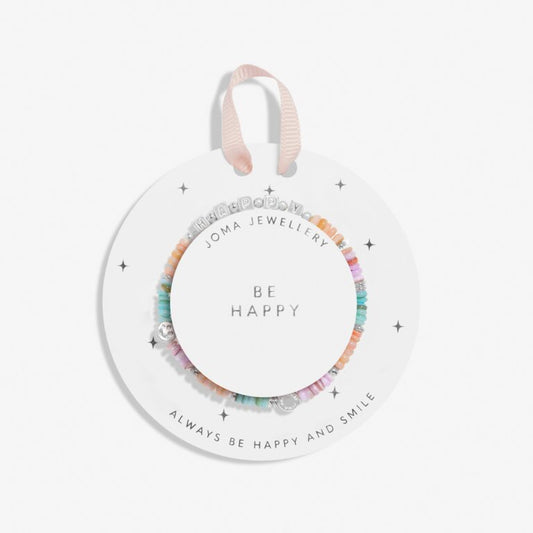 Joma Children's Happy Little Moments 'Be Happy' Bracelet