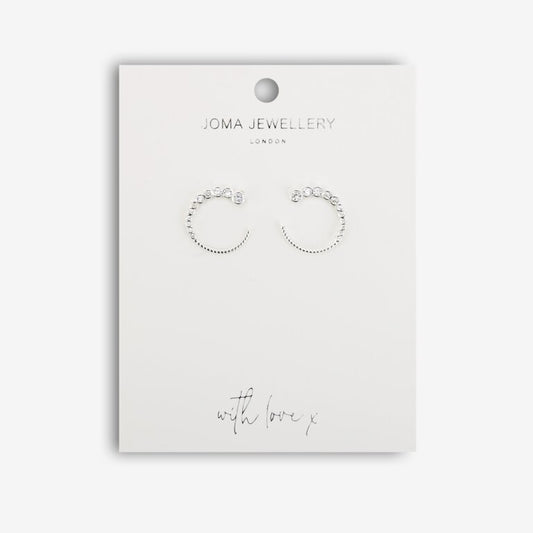 Joma Jewellery Gradiant Cristal Earrings